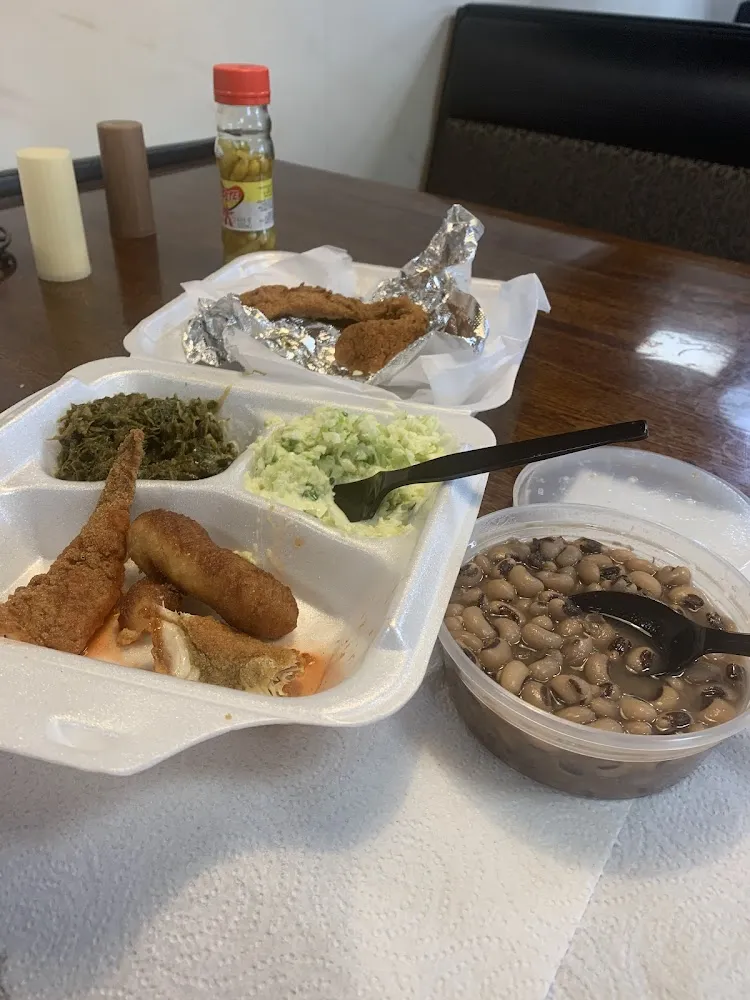 Too Peace Fried Fish Dinner